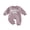 Purple, variant on Cjfdfy Nebworn Baby Girl Daddy's Girl Outfit Fall Winter Clothes Warm Fleece Romper One Piece Long Sleeve Crew Neck Embroidery Letters Casual Jumpsuit