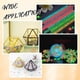 thumbnail image 4 of 630 piezas de papel de estrellas de origami, 10 colores, tiras de papel de estrella de doble cara, tiras de papel luminosas, 4 of 6