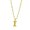 I, variant on Dainty Initial Necklace | Trendy Letter Necklaces for Women Jewelry (A to Z All Letters)