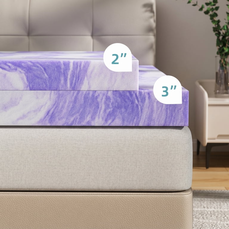 Sailvan Twin XL Mattress Topper, 2 Inch Cool Gel Memory Foam photo 5