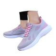 thumbnail image 3 of Wovix Tennis Shoes For Women Lightweight Comfortable Lace up Walking Shoes Athletic Fashion Workout Gym Cross Training Sneakers Breathable Soft Spring Summer Work Shoes, 3 of 7
