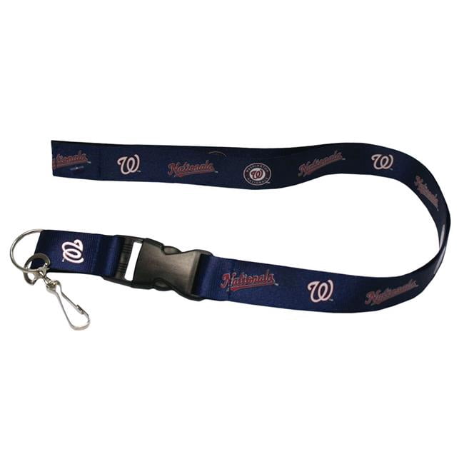 Lanière Washington Nationals - Détachable avec Porte-Clés