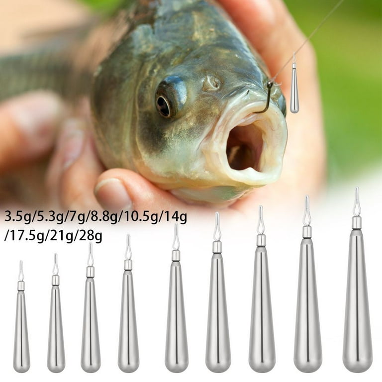 New Quick Release Casting High Quality Weights Line Sinkers Hook Connector Sinker  Fishing Tungsten fall 14G 