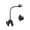 With gimbals, variant on Mic Stand Phone Mount Featuring Bendable Arm for 360 in Photography and Streaming Stable Clamp