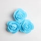 thumbnail image 3 of 100 cabezas de rosa de espuma PE, flores de rosa artificiales para decoración de bodas DIY Azul, 3 of 9