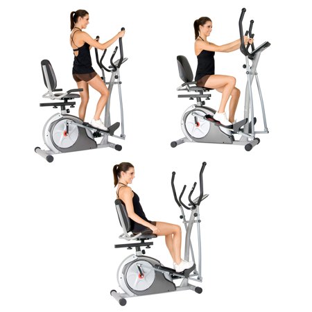 Body Rider BRT3980 Elliptical Trainer 3-in-1 Workout (Best Home Elliptical Machine Reviews)