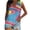 Multicolor womens tops summer, variant on USSUMA Womens Plus Tops and T-Shirts - V Neck Tank Tops for Women Cute Summer Plus Size Tank Tops Colorful Print Sleeveless Tshirt Casual Loose Comfy Tank Tops 2022 Beach