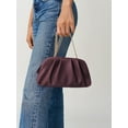 thumbnail image 5 of YooGuoGuo Dressy Vegan Leather Clutch Purse for Women Formal, Soft Pleated PU Evening Clutch for Weddings, Proms, Cocktail-Gemma, 5 of 6