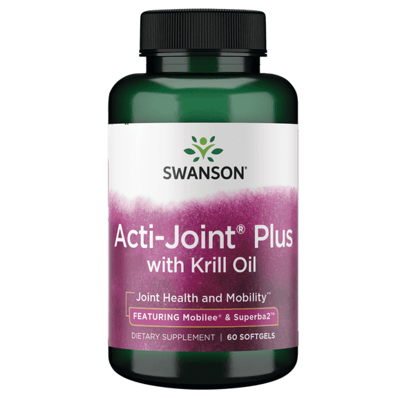 Swanson Acti-joint Plus with Omega-3 Krill Oil 60 Softgels