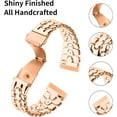 thumbnail image 4 of REQO Metal Bands Compatible with Fitbit Versa 4/Versa 3/Sense 2/Sense, Women Replacement Wristband, 4 of 8