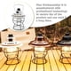 thumbnail image 5 of Advancent Linternas colgantes para caballos, lámpara de emergencia alimentada por batería, dispositivo de aventura, luz LED nocturna para el Ropa Deportiva, Zapatos Blanco, 5 of 6