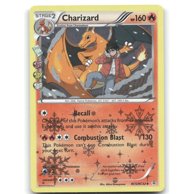 Charizard Working 2016 Generations Charizard Holo RC5/RC32 English Pokemon Card - Walmart ...