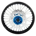 thumbnail image 4 of Tusk Impact Complete Front/Rear Wheel Package 1.60 X 21 / 2.15 X 18 Black Rim/Silver Spoke/Blue Hub for Ktm 450 Xc-F 2017-2022, 4 of 8