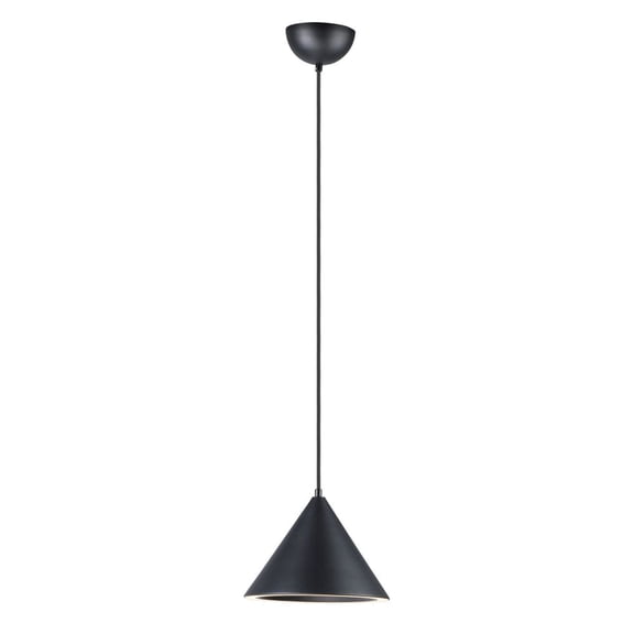 E20082-BK ET2 Lighting Abyss-21W 1 LED Pendant-9.5 Inches wide by 7.25 inches high-Black Finish