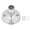 Silver, variant on YAHHU Silver Industrial Ceiling Wall Light Base Holder E26/E27 Retro Screw Bulb Socket Replacement for Bedroom Stairway (4.13 x 3.54 inches / 10.5 x 9 cm)