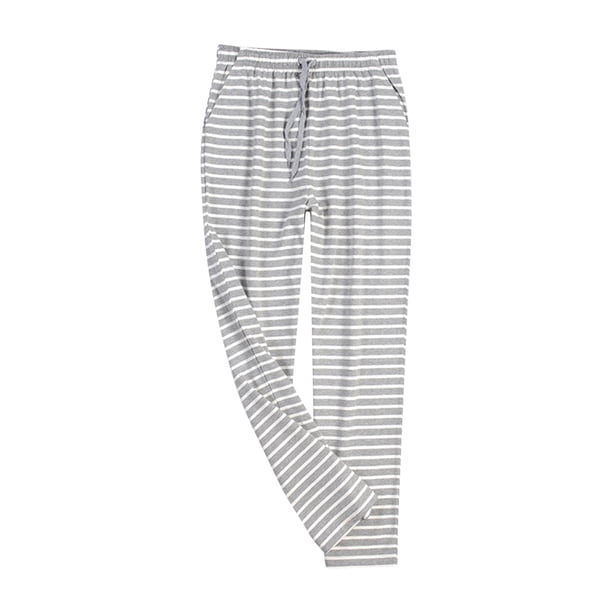 Pantalones de pijama largos para hombre, ropa de dormir informal para el hogar, pantalones finos y sueltos, pantalones de pijama a rayas, pantalones para hombre