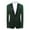 Green, variant on Tuxedo Jacket for Men Wedding Blaze Long Sleeve Suit One Button Formal Jackets for Party, Prom, Dinner (Red,S）