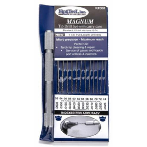 Central Tools KTD01C Indexed Tip Cleaner Drill Kit