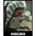 thumbnail image 2 of Men's Star Wars: The Mandalorian Ahsoka Fear In You  Graphic Tee Black Medium, 2 of 5