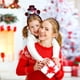 thumbnail image 4 of Diadema navideña iluminada con diseños de Papá Noel, muñeco de nieve, oso y ciervo | Diadema LED festiva para adultos y niños | Accesorio para fiestas navideñas, 4 of 5