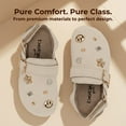 thumbnail image 5 of bebe Toddler Girls' Clogs – Slip-On Clog Sandals with Buckle Strap, Comfortable Slingback Shoes for Girls, 5 of 8