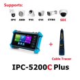 thumbnail image 2 of CCTV IPC Tester IPC-5200C Plus 8MP AHD CVI TVI SDI Camera Tester 12MP IP Camera Tester 5.4" Touch Screen VGA Cable Tester ,Portable, 2 of 6