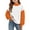 Orange #129, variant on Kids' Sweatshirt Color Block Mock Neck Dropped Shoulder Long Sleeve Casual Pullover Basic Cute Solid Color Fall Top