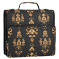 thumbnail image 2 of ALAZA Zipper Binder Boho Flower 3 Ring Trapper Keeper File Folder Organizer Bag, 2 of 8