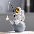thumbnail image 3 of jifeng Figurines en Résine Astronaut Statues Décoration de Bureau Cadeau Modèle 1, 3 of 4