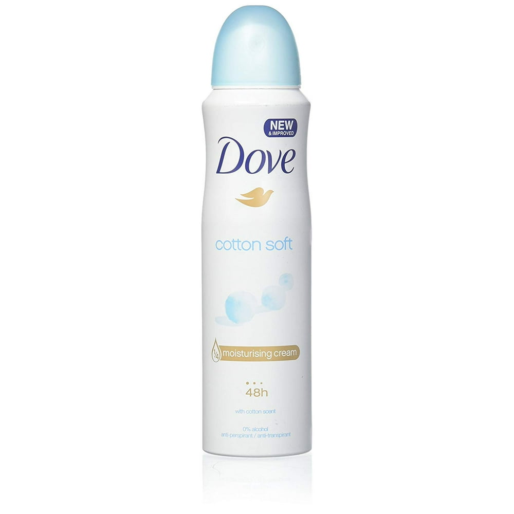 Dove Cotton Soft AntiPerspirant Deodorant Spray Dry 48 Hour Protection