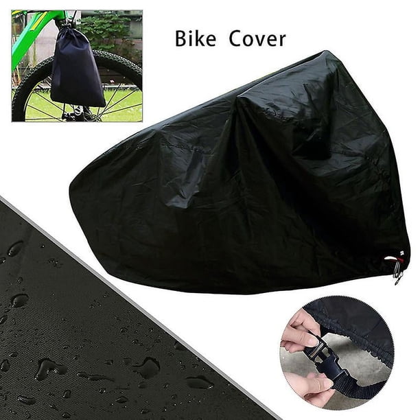 Funda para bicicleta Yjmei adecuada para bicicletas (26 pulgadas) de aproximadamente 1,7 metros, impermeable, a prueba de lluvia, protector solar, a prueba de polvo, a prueba de viento, adecuada para
