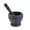 Black, variant on Manual Grinder Bowl and Pestle Set - Small Stone Garlic for Kitchen Use - Efficient Manual Crusher and Grinder Kit