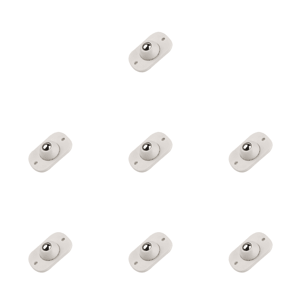 Ruedas Giratorias Polea Universal Autoadhesivas 28 Piezas