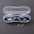 thumbnail image 1 of 1pc Adjustable Transparent Swimming Glasses, Waterproof Swimming Goggles With Nose Clip And Earplugs, 1 of 5
