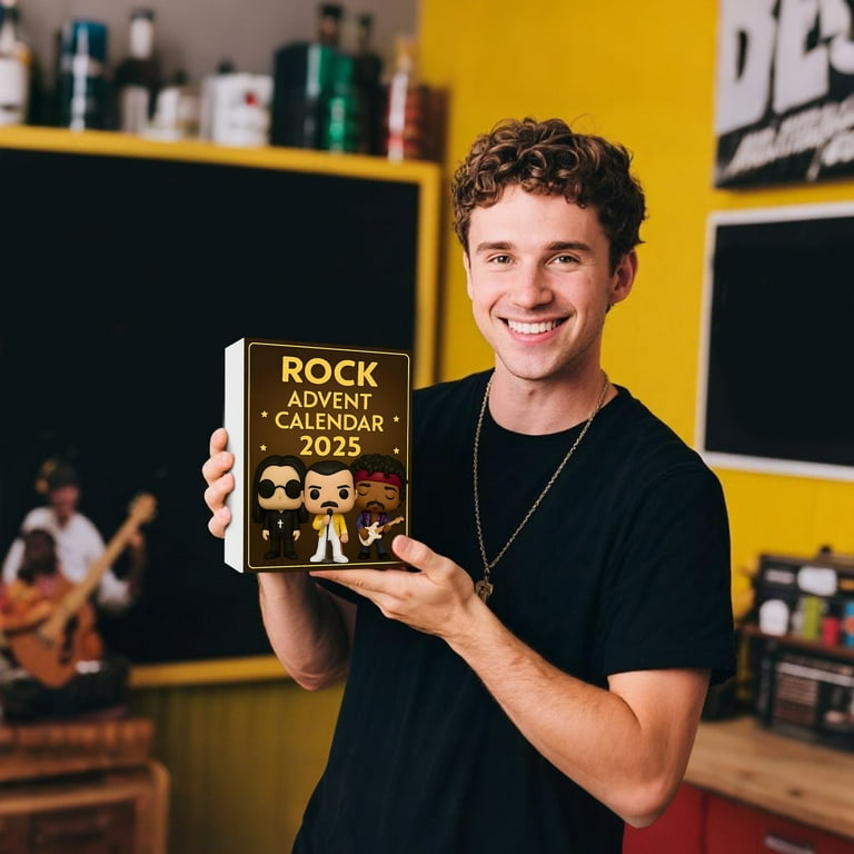 2025 Ozzy Osbourne Rock Advent Calendar, 24 Collectible Figures