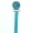 Teal, variant on Polka Dot Ribbon Quilted Crystal Pacifier Clip