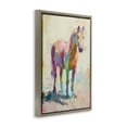 thumbnail image 4 of Stupell Industries Sunset Hued Horse Animals Painting Brown Floater Framed Canvas Art Print Wall Art, 17 x 25, 4 of 10