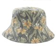 thumbnail image 6 of ZPAQI Casual Fisherman Hat Japanese Flower Printing Bucket Hat Sunscreen for Camping, 6 of 16
