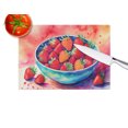 thumbnail image 4 of Carolines Treasures DAC1864LCB 15 x 12 in. Colorful Strawberries Glass Cutting Board - Large, 4 of 5