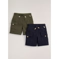 thumbnail image 5 of easy-peasy Toddler Boy Cargo Jacquard Short, Sizes 18M-5T, 5 of 5