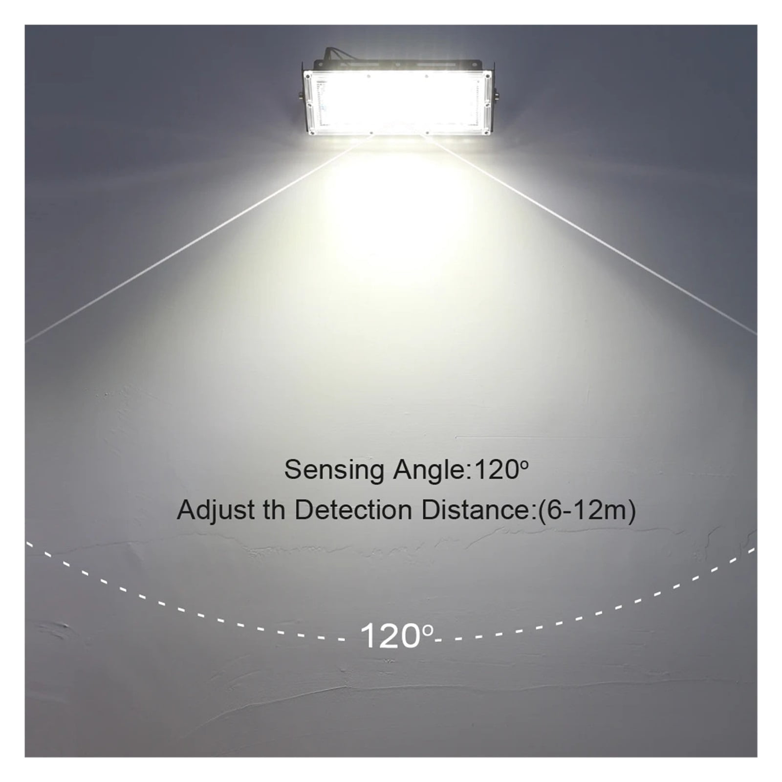 100W 50W Flood Light Led Outdoor Lighting Waterproof IP65 Floodlight LED Spotlight Big Power Fixture Reflector ,Easy to Install