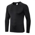 thumbnail image 1 of POINTERTECK Mens Compression Shirt Tight-Fitting Sports Running Training Suit Breathable Wicking T-Shirts Mens Shirts, 1 of 7