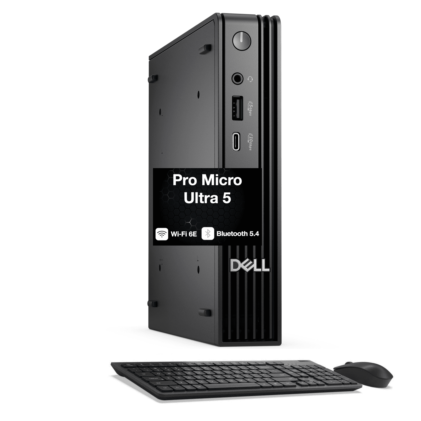 Dell Pro Micro QCM1250, 64GB RAM, 2TB SSD, w/usb port expander