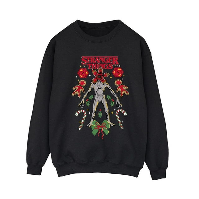 Netflix Chandail pour Femmes Stranger Things Noël Demogorgon