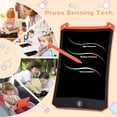 thumbnail image 4 of RaceGT 2 Pack LCD Writing Tablet, 8.5 inch Reusable Drawing Pad for Kids, Coloring Screen Doodle Board, Travel Essentials Activities Toy for 3 4 5 Years Old, Toddler Gift for Girls Boys, Red & Orange, 4 of 13