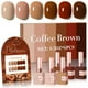 thumbnail image 1 of Set de esmaltes en gel Double Rhythm, 6 unidades, 15 ml, del mismo color para mujer, 1 of 9