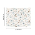thumbnail image 6 of Picia Elephants And Giraffes Pattern Tapestry-Tapestries for Bedroom Living Room Dorm(29x37"), 6 of 8