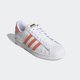 thumbnail image 5 of Adi - das Superstar "Corduroy" White/Orange Sneakers H00207 Men's Shoe Size 8.5, 5 of 6