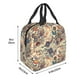 thumbnail image 3 of Easygdp Floral With Birds Bolsa Térmica Premium - Tela Oxford Impermeable, Gran Capacidad, Bolsillo Frontal, Unisex para Trabajo, Escuela, Actividades al Aire Libre y Picnics, 3 of 8
