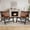 Brown, variant on Peispie Modern Boho Accent Chair Set of 2, Mid-Century Leather Lounge Chair with Solid Wood Frame, Ergonomic Reclined Reading Armchair for Living Room, Bedroom & Balcony, 250lbs, Orange